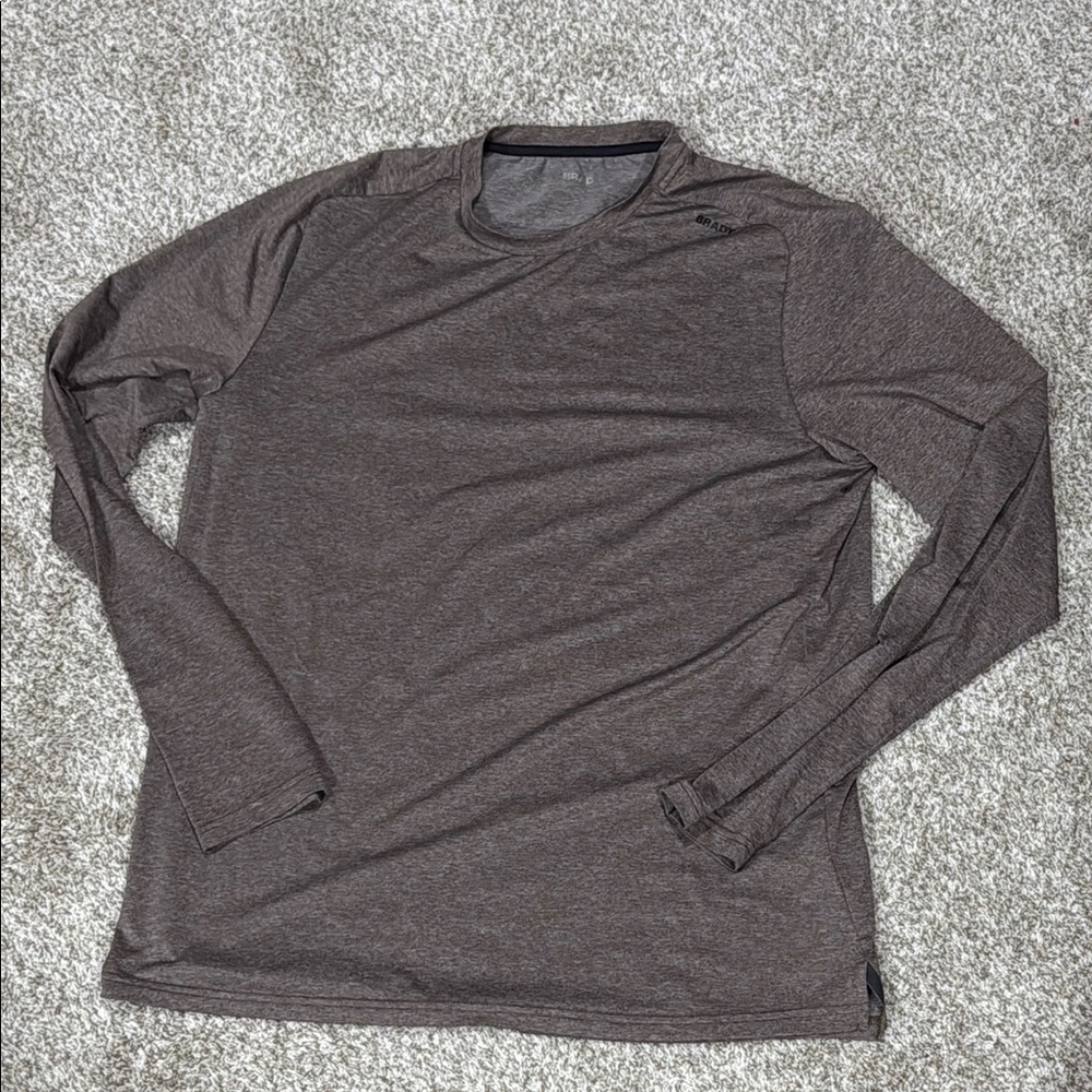 Brady Brand Performance Long Sleeve Tee LIKE NEW Size Large